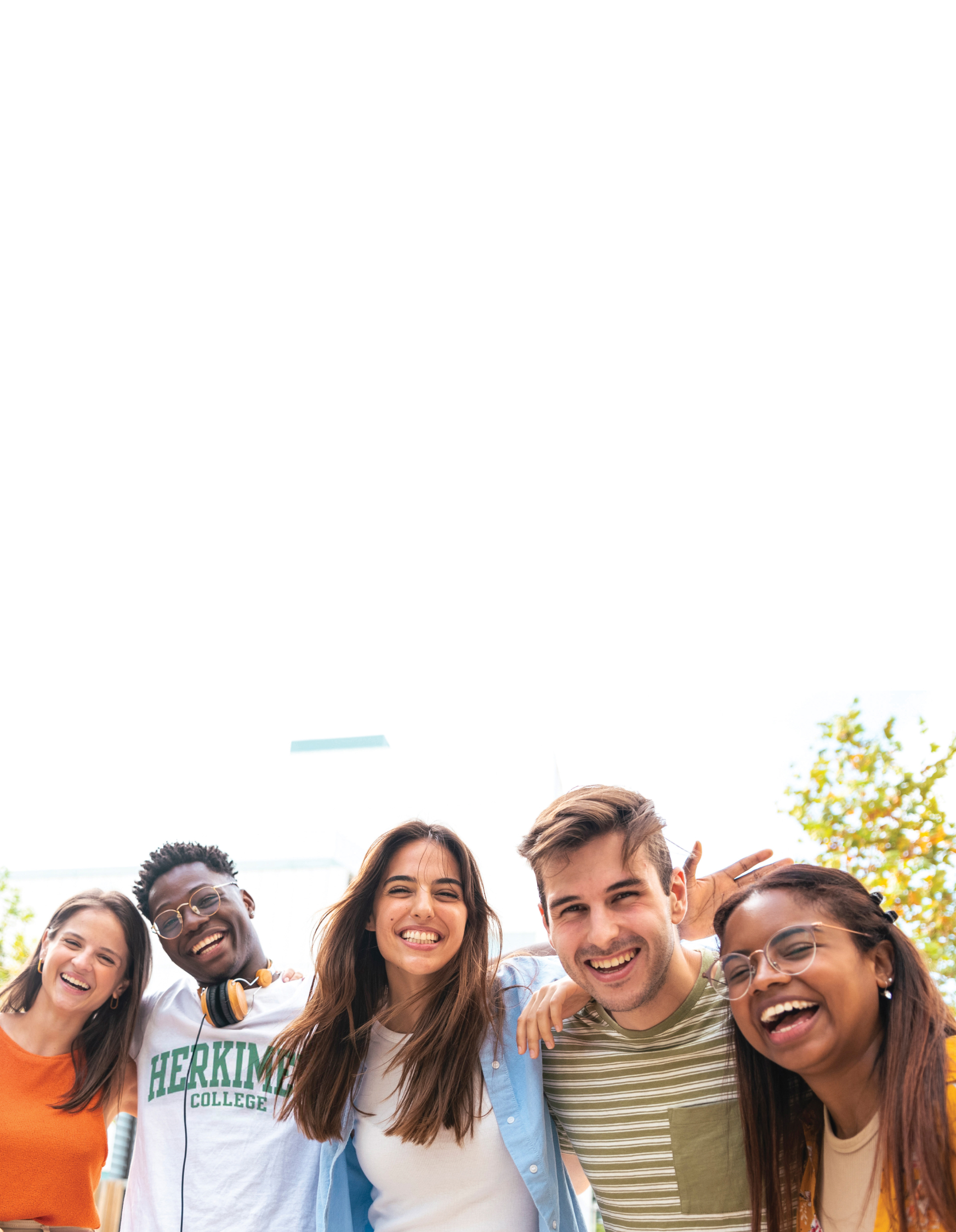 Herkimer College Students On Campus