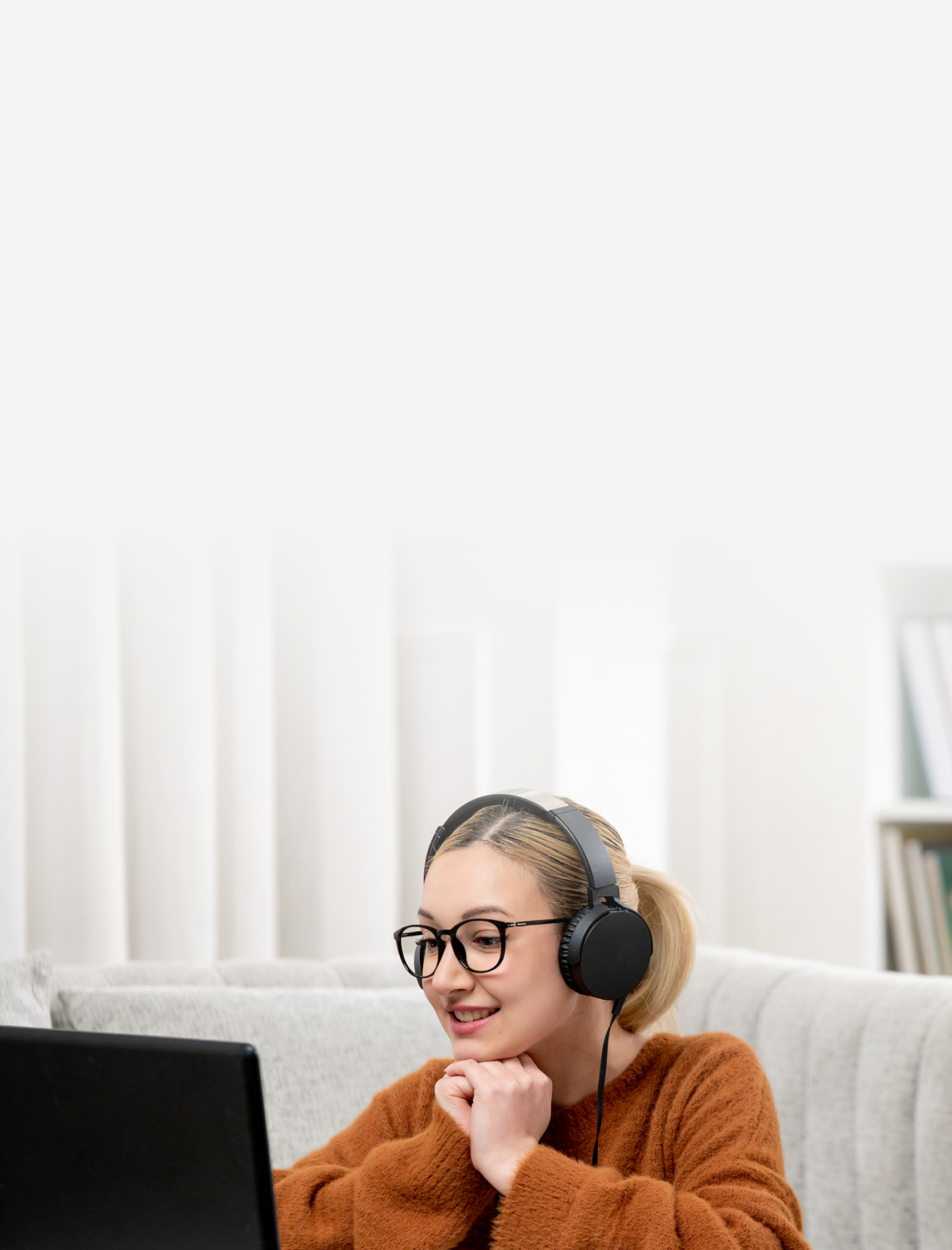 Student Studying Online